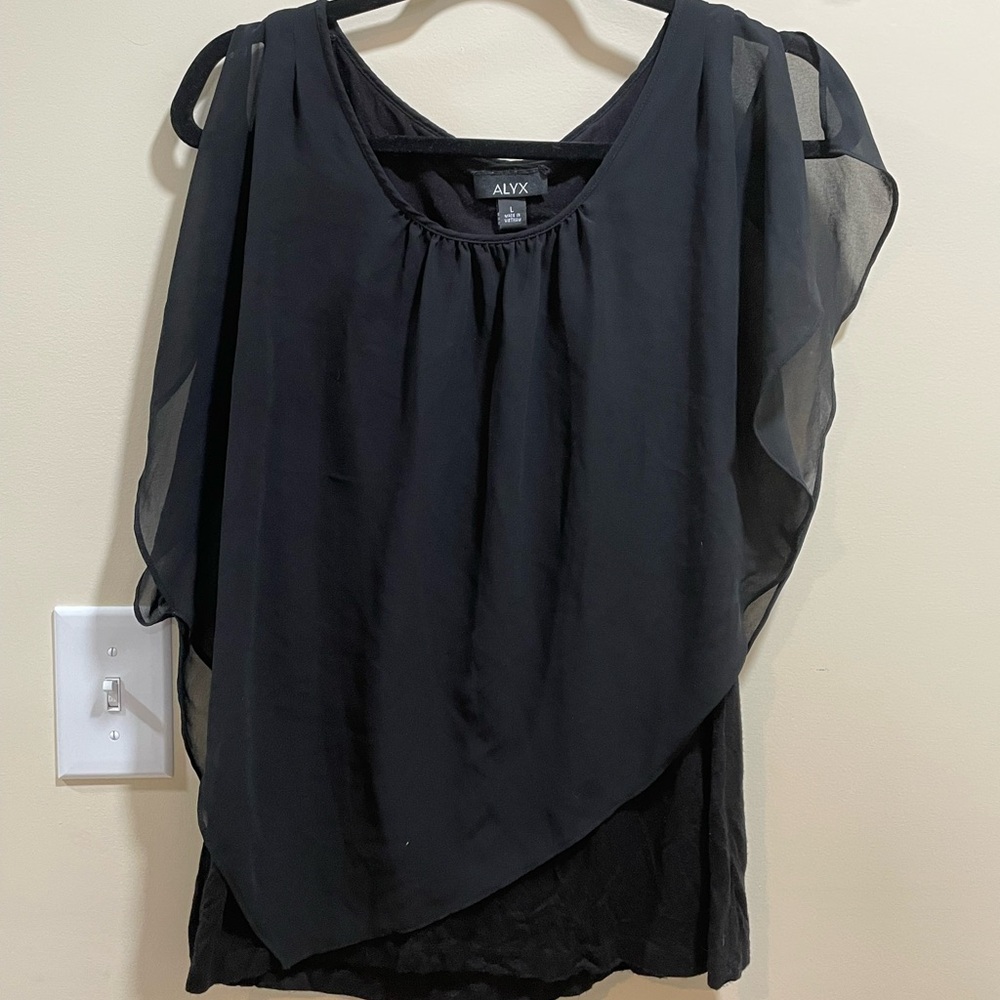 ALYX Black Women's Top Large